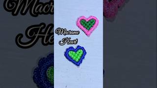 MACRAME HEART TUTORIAL, CARA MEMBUAT GANTUNGAN KUNCI HATI DARI TALIKUR