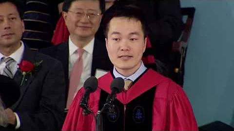 Graduate Speaker Jiang He  | Harvard Commencement 2016 - DayDayNews