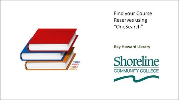 Find Course Reserves