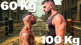 Pitbull Vs Bestia 60Kg Vs 100Kg 🤯🥊