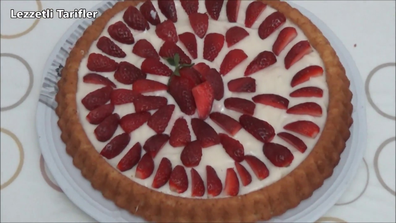 Çilekli Tart Pasta YouTube