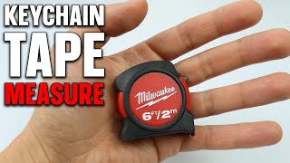 Milwaukee Tape Measure Review Metric and Imperial 2m/6ft  Keychain Tape Measure
