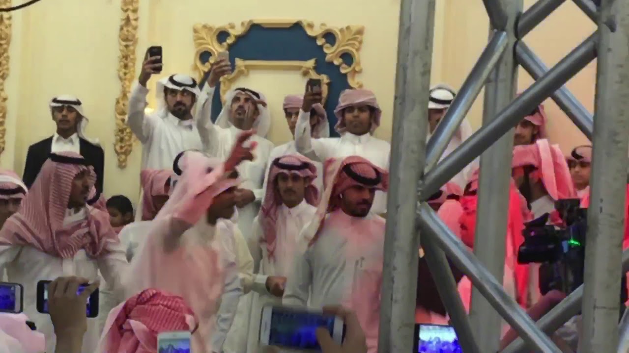 شلة ترحيبيه بحفل زواج المنشد حمزة العزي