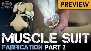 Muscle Suit Fabrication Part 2 - Cover, Sew & Hang Muscles - PREVIEW screenshot 4