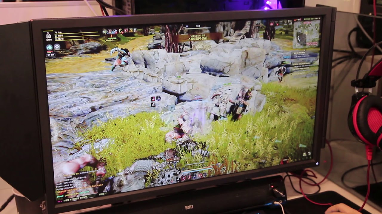 BenQ ZOWIE XL2735 아이케어 무결점 플레이 영상