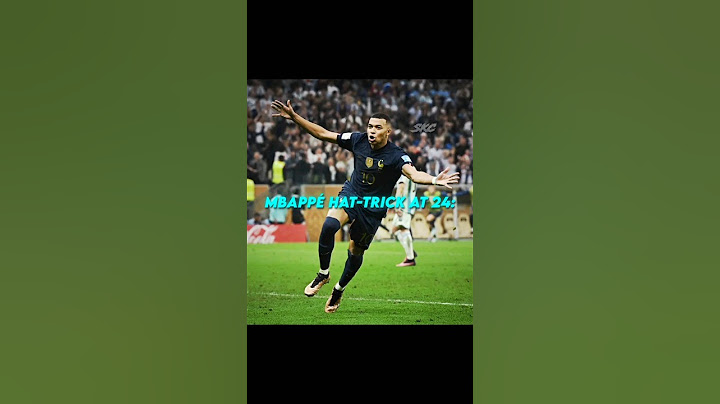 Hat-tricks at 24... Meanwhile 💀🇦🇷