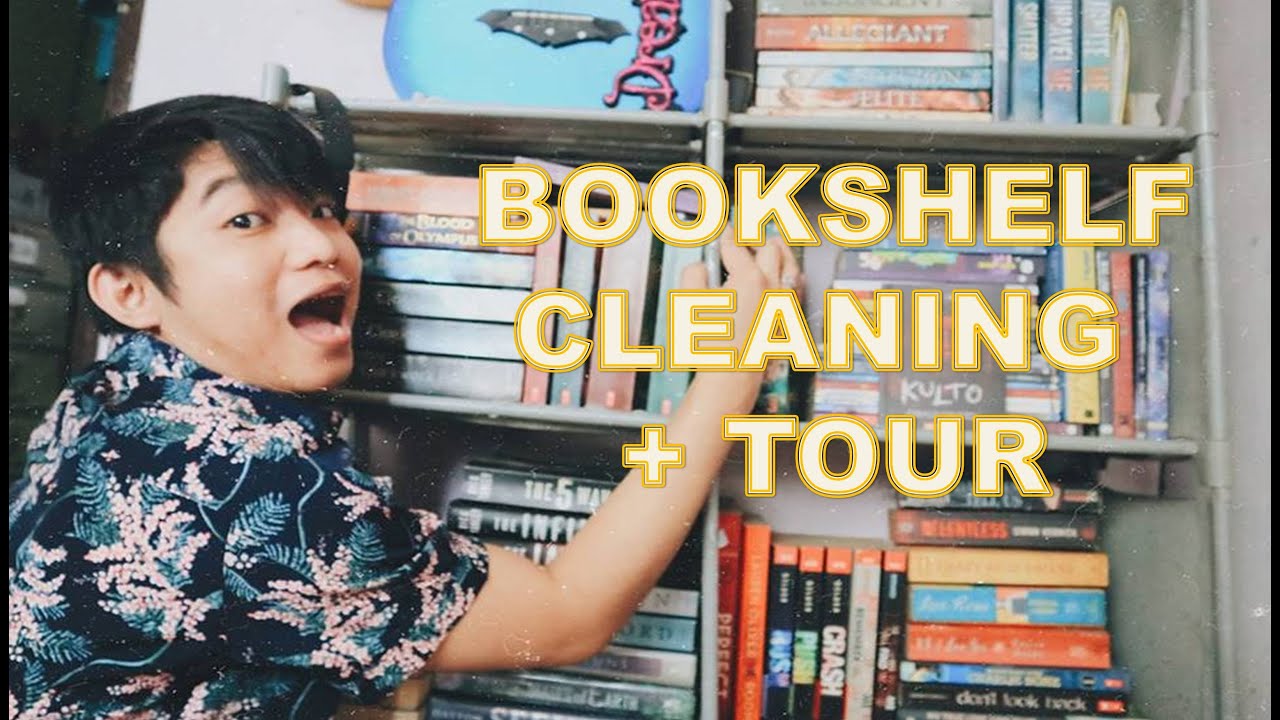 BOOKSHELF CLEANING + BOOKSHELF TOUR | Pinoy Booktuber | Gerald The Bookworm