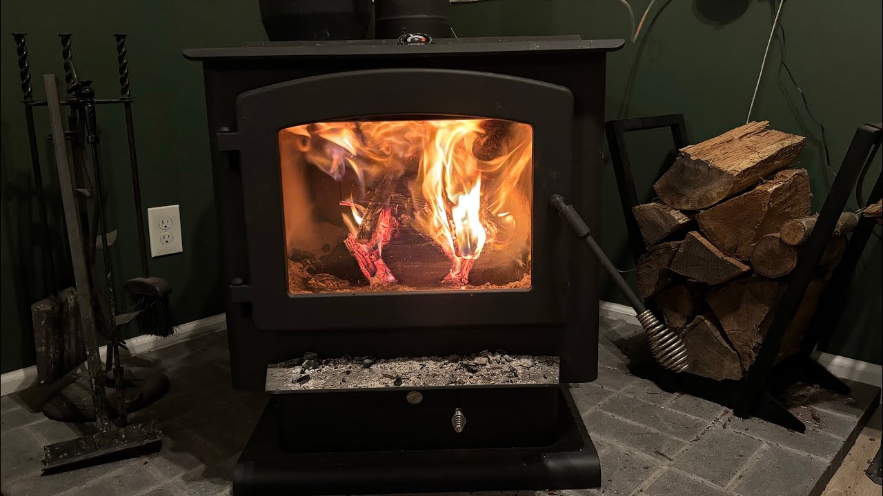 Running an Englander 32NC woodstove YouTube