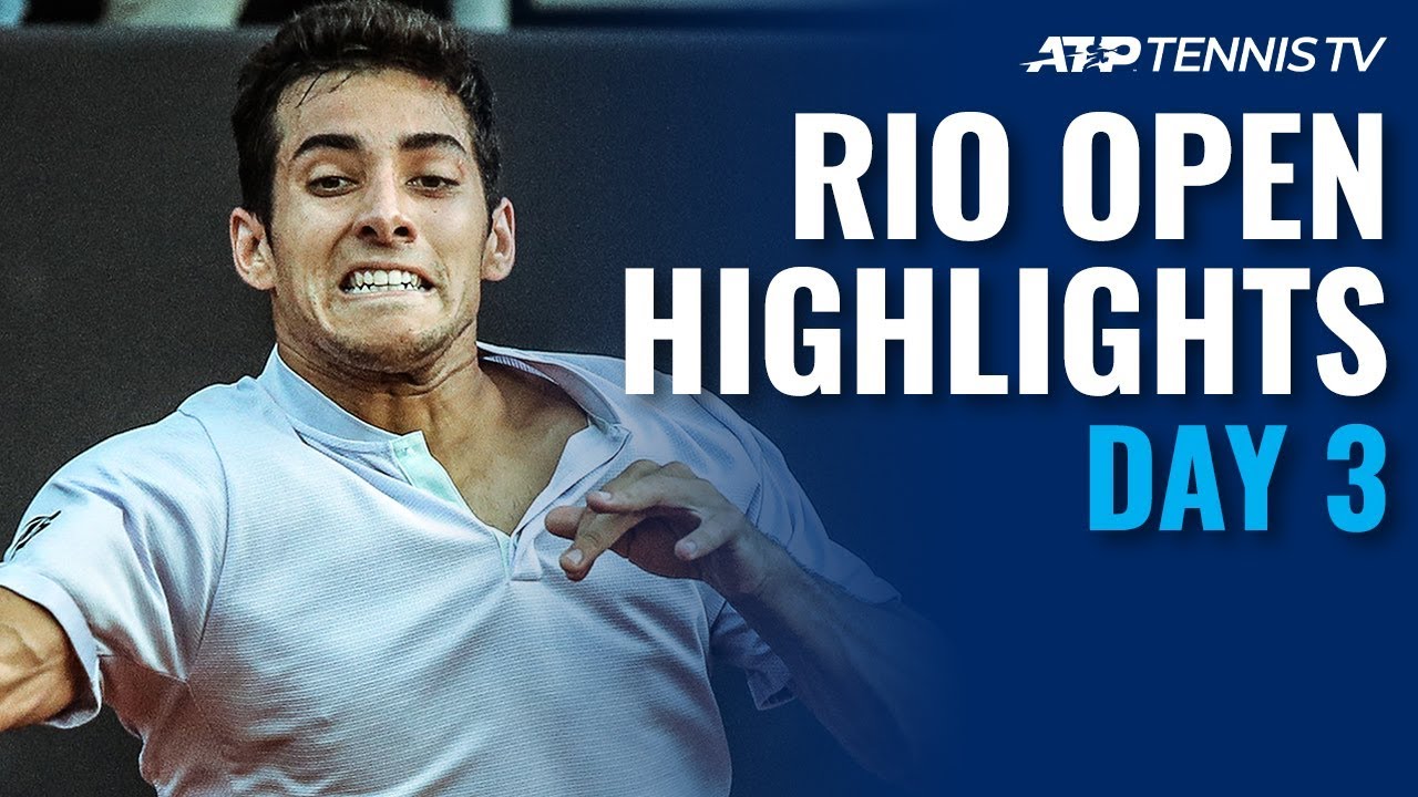 Garin Keeps Rolling; Coria Reaches First ATP Quarter-Final | Rio 2020 Day 3 Highlights