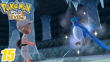I Caught Articuno - Pokemon Lets Go Eevee - Gameplay Part 15 Nintendo Switch Walkthrough