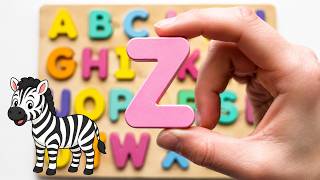 Find the Missing Letters! 🔤 🧩ABC Animal Puzzle Game for Toddlers & Preschoolers