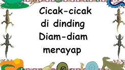 C I C A K (LIRIK) - Lagu Anak - Cipt. A.T. Mahmud - Musik Pompi S.  - Durasi: 2:28. 