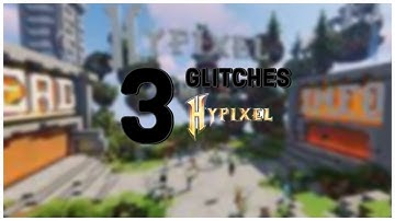 3 Hypixel Glitches