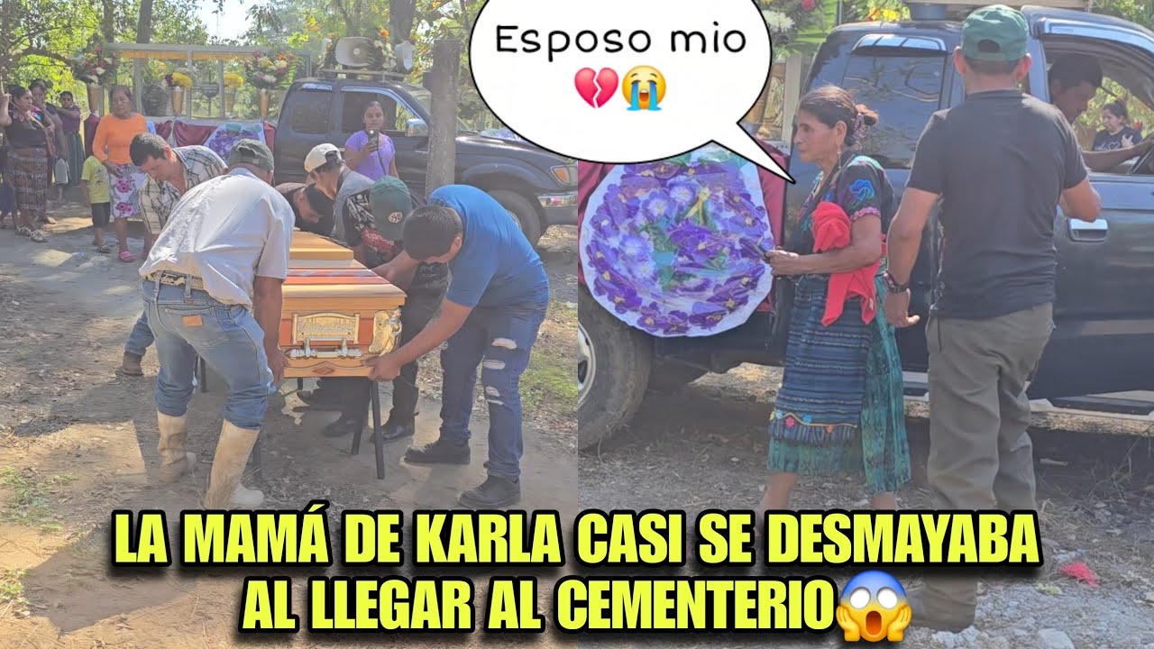 Dios Mio La VIUDA Llego Destr0zada Al Ver A Su Difunto Espiso Llegar A Su Última Morada😱
