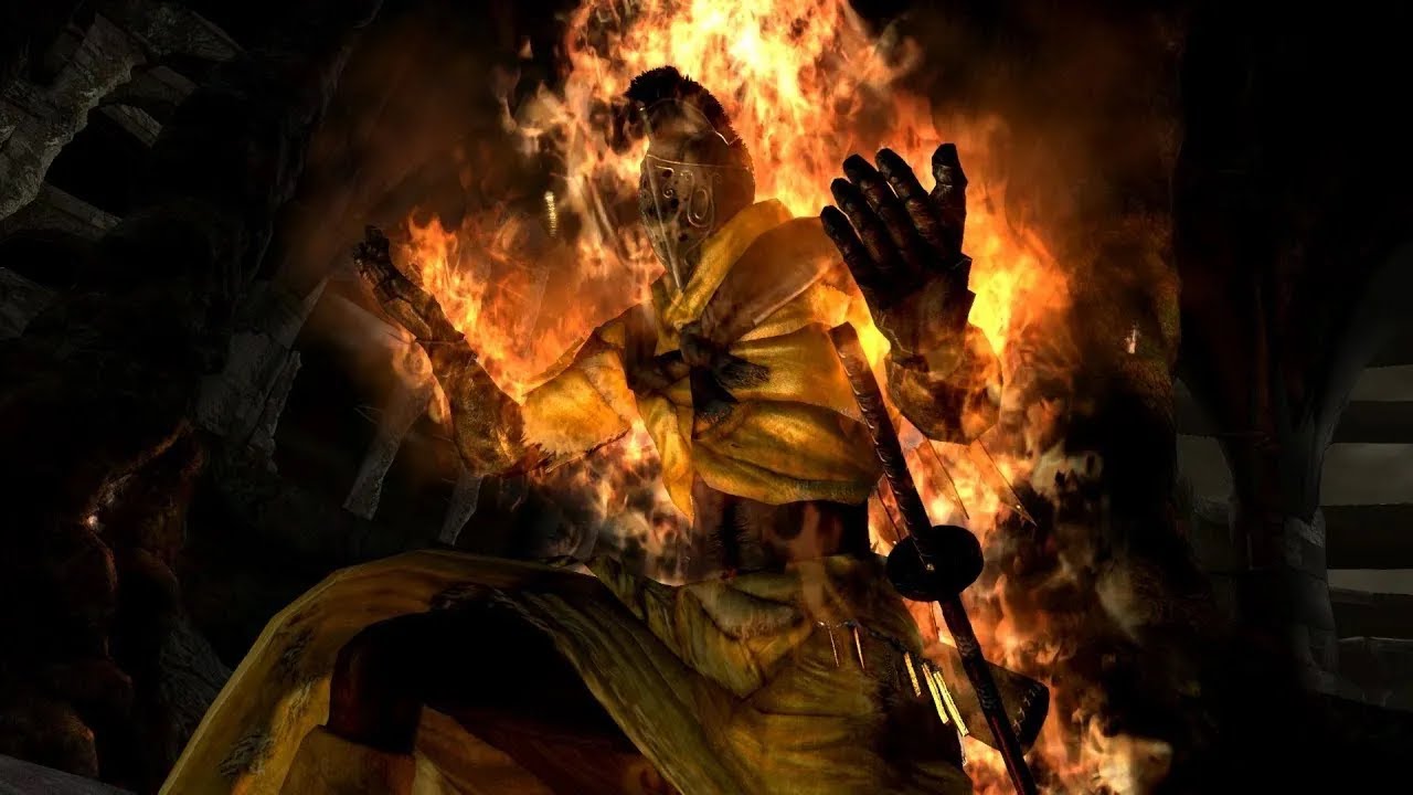 Dark Souls: Prepare To Die Edition NG+3 | Boss Fight: Gwyn, Lord of Cinder - First Try