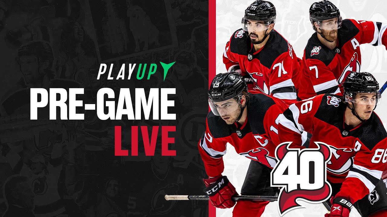 Devils Pre-Game Show vs Islanders LIVE STREAM