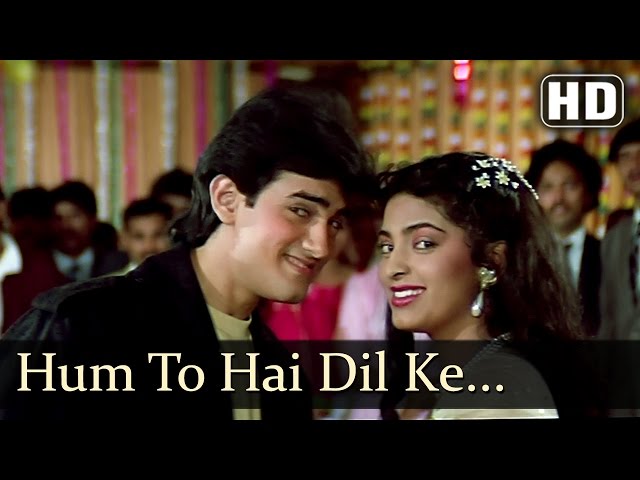 Hum To Hai Dil Ke - Love Love Love - Amir Khan - Juhi Chavla - Bappi Lahiri class=