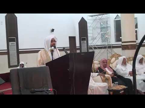 الشيخ ناصر القطامي يلقي كلمة رائعة بجامع غوزى المطيري مجمع حلقات القراء 1433 11 8 تسجيل ورثان الجنان