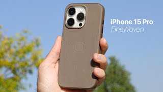 Apple iPhone 15 Pro FineWoven Case Review - 2 Serious Issues...
