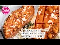 Süßkartoffelpfanne mit Spinat und Kichererbsen / leckeres Ofengericht / Sallys Welt