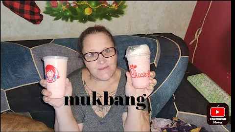 Trying Chick-fil-A and Wendy's mint shakes