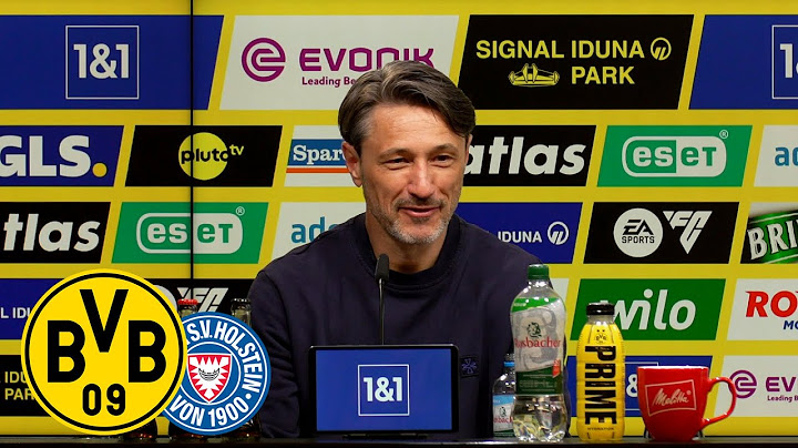 „Froh und glücklich“ | PK mit Niko Kovac nach BVB – Kiel 3:0