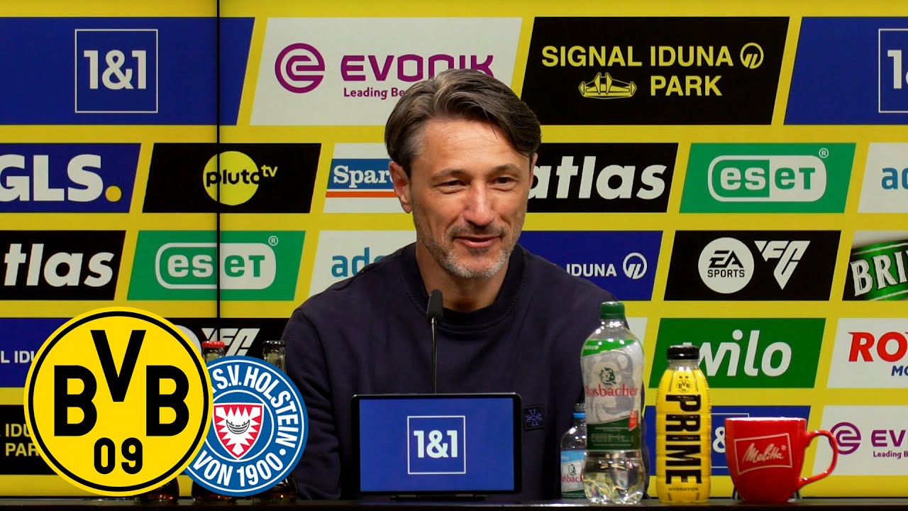 „Froh und glücklich“ | PK mit Niko Kovac nach BVB – Kiel 3:0