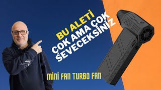 Bilgisayarlarınızı Bu Alet İle Kolayca Temizleyeceksiniz! |  Mini Turbo Şiddetli Fan | #işbirliği