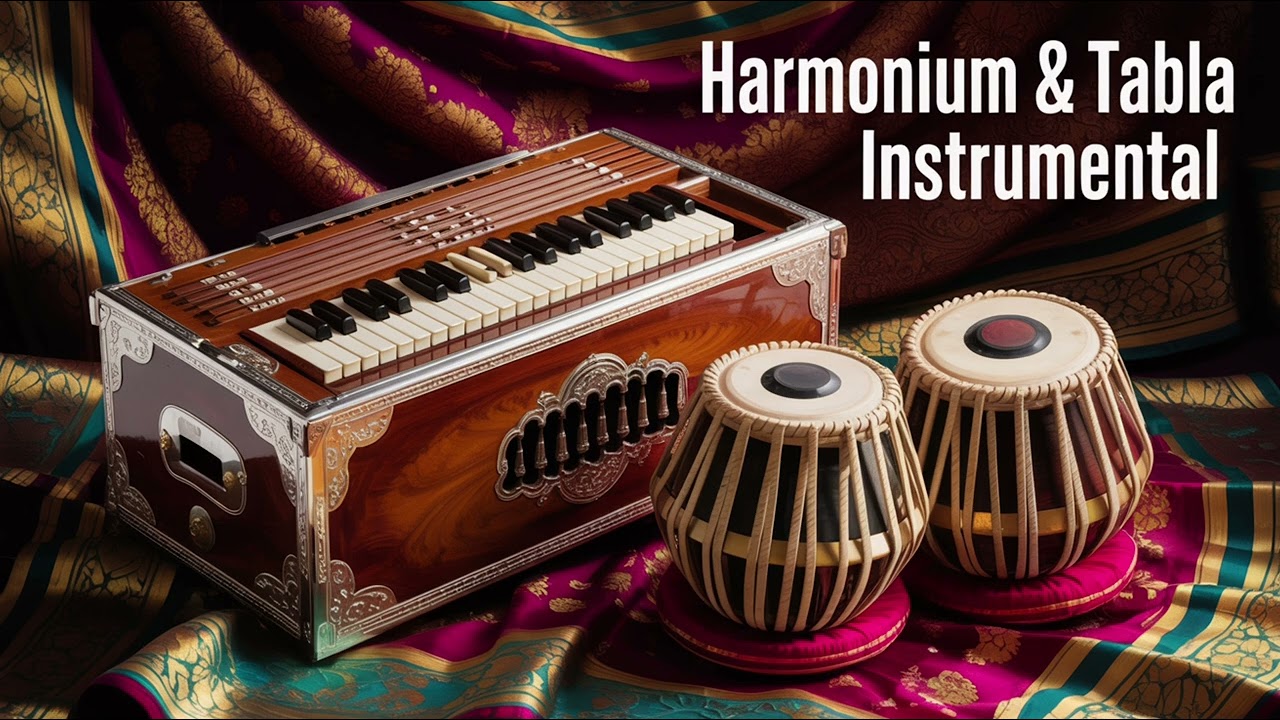 Soulful Harmonium & Tabla Instrumental | Indian Classical Music for Relaxation & Healing