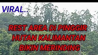 MasyaAllah… Jamaah Haul Kaget Ada Posko Makan Minum Gratis di Pinggir Hutan