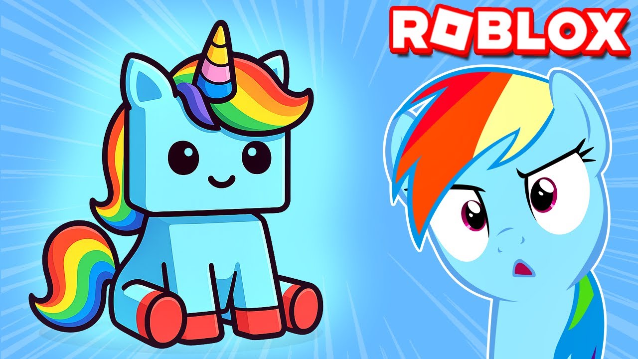 AS PÔNEIS PROCURANDO UNICÓRNIOS no ROBLOX (Find the Unicorns) #LuliRarity