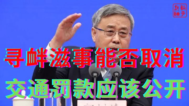 两会提案之也有正经提案比如取消寻衅滋事罪交通罚款公开||躺平叔聊两会 - 天天要闻