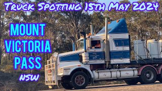Truck Spotting Mount Victoria Pass 15th May 2024 #truck #trucks #truckspotting