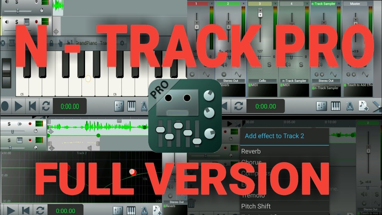 full version n track pro android aplikasi cover lagu YouTube