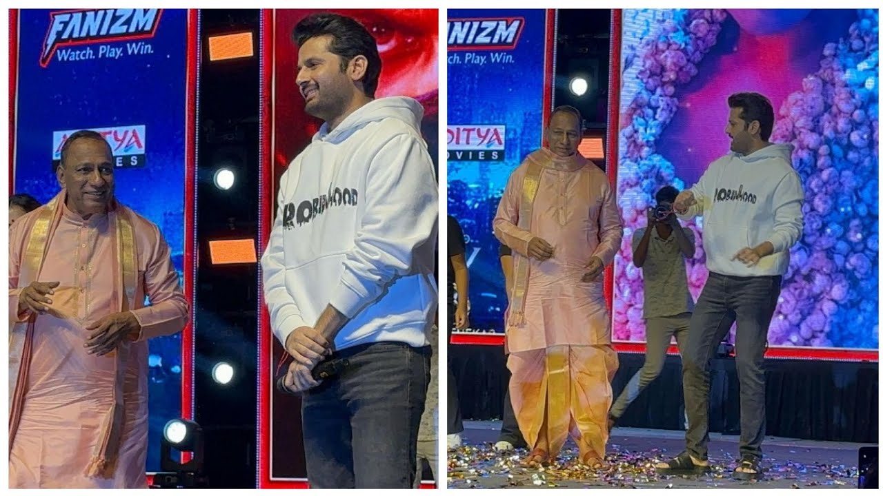 Malla Reddy Vishwavidyapeeth EKATHVA 2025 Celebrations | Malla Reddy Mass Dance with Hero Nithin