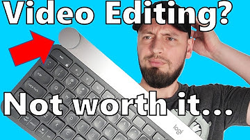Logitech Craft Keyboard: Peeling Keys & Video Editing  Review