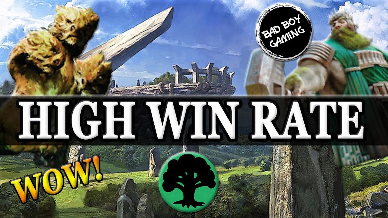 Mono Green Stompy Is Destroying Rank MTG Arena Deck Tech YouTube
