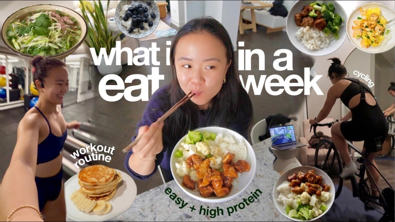 what i eat to feel my best (easy + high protein) | winter workout routine & feeling unmotivated