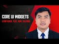16. Core UI Widgets