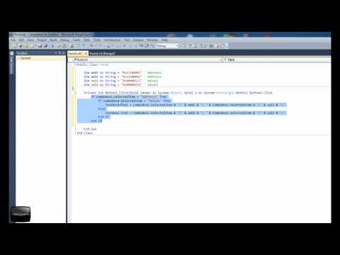VB 2010 [Tutorial] Send Text from Comboboxes to Textbox Part 2