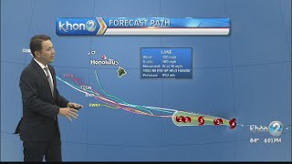 Sat Hurricane Lane Update