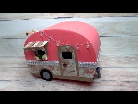 Download 3d Paper Camper Travel Trailer Youtube