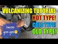 #HOW TO VULCANIZE, #VULCANIZING TUTORIAL