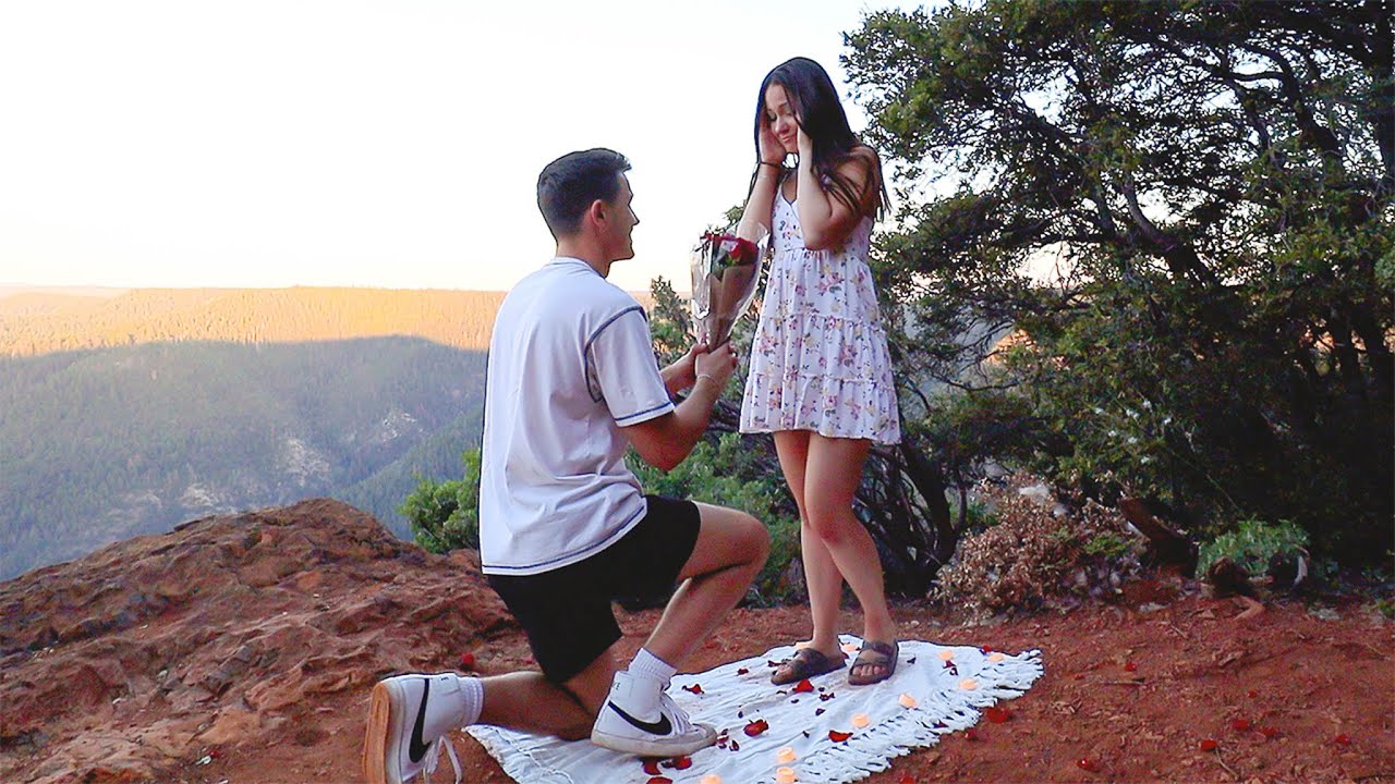 PROPOSING AGAIN 2 YEARS LATER! **sweetest surprise**