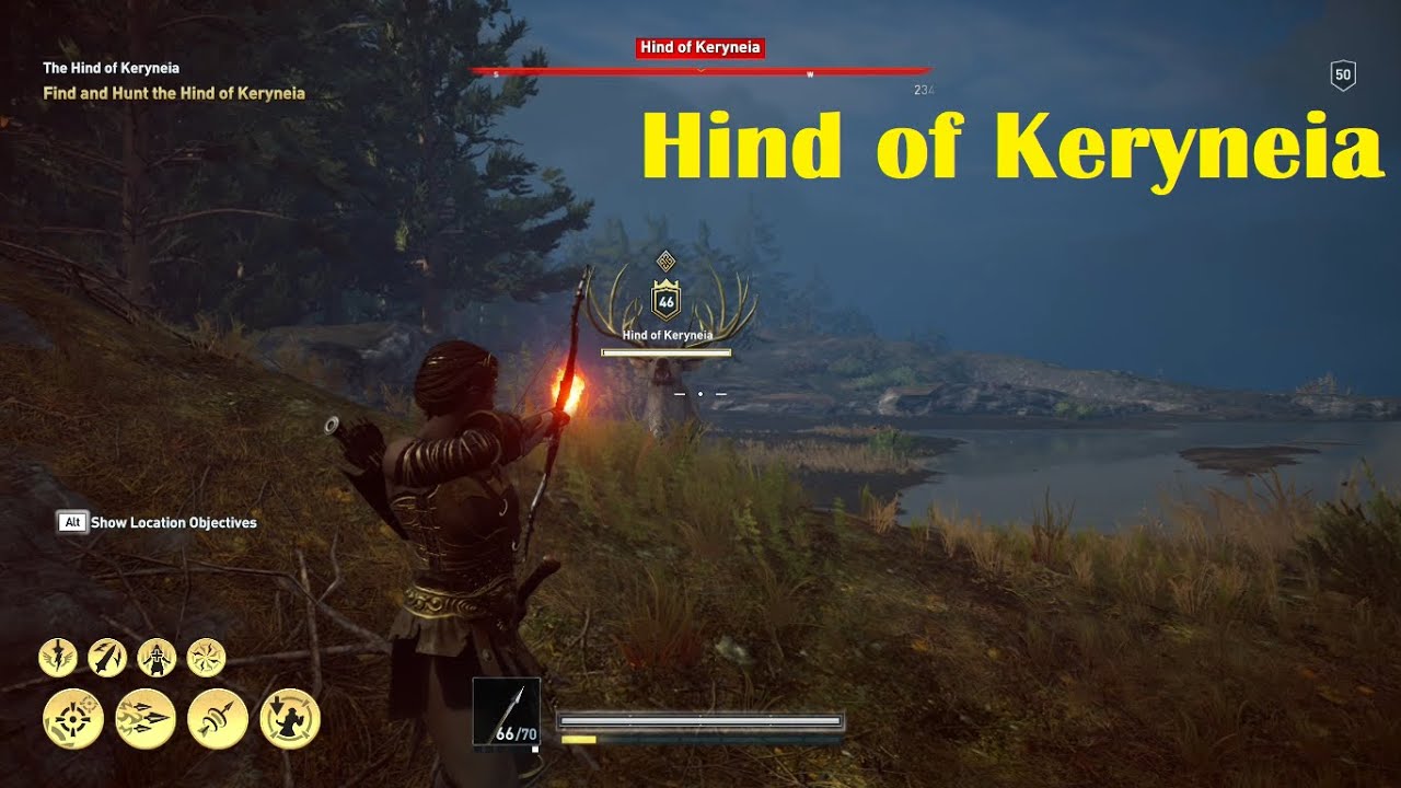 Killing The Hind of Keryneia The Daughters of Artemis Quest Assassin's...