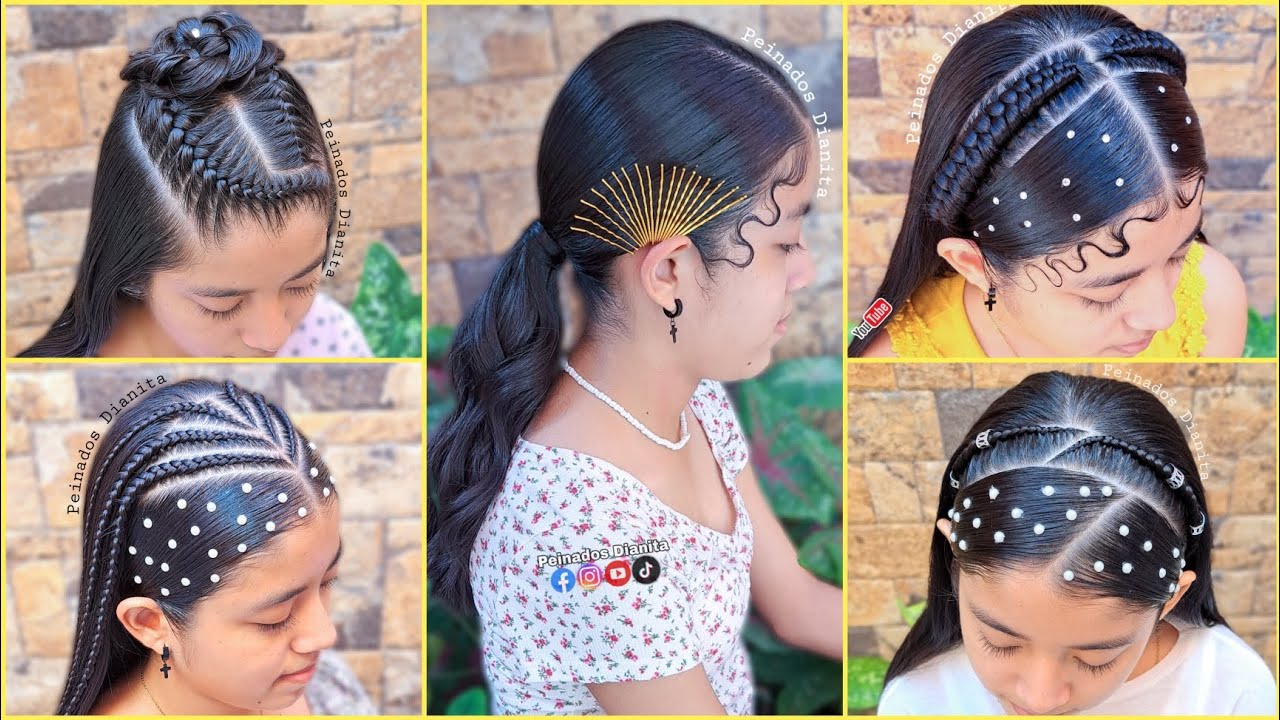 10 IDEAS DE PEINADOS PARA FIESTAS 2023 ✨💕 | Peinados Dianita