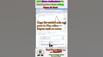 Create Own Indicator with ChatGPT||Indicators to Tradingview Free #indicators #tradingview #chatgpt