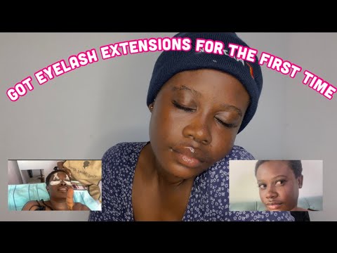 Vlog: First Time Getting Eyelash Extensions - YouTube