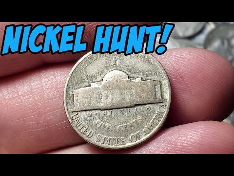 $120 NICKEL HUNT!!! COIN ROLL HUNTING NICKELS!!!