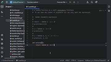 Python Tutorial   Lambda Function